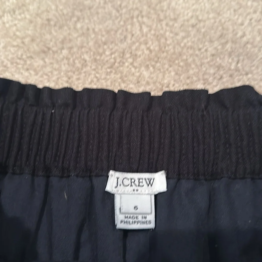 JCrew factory scalloped pull on skirt